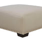 Salem - Cocktail Ottoman - Beige