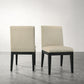 Rocco Solid Wood Beige Dining Chairs Set