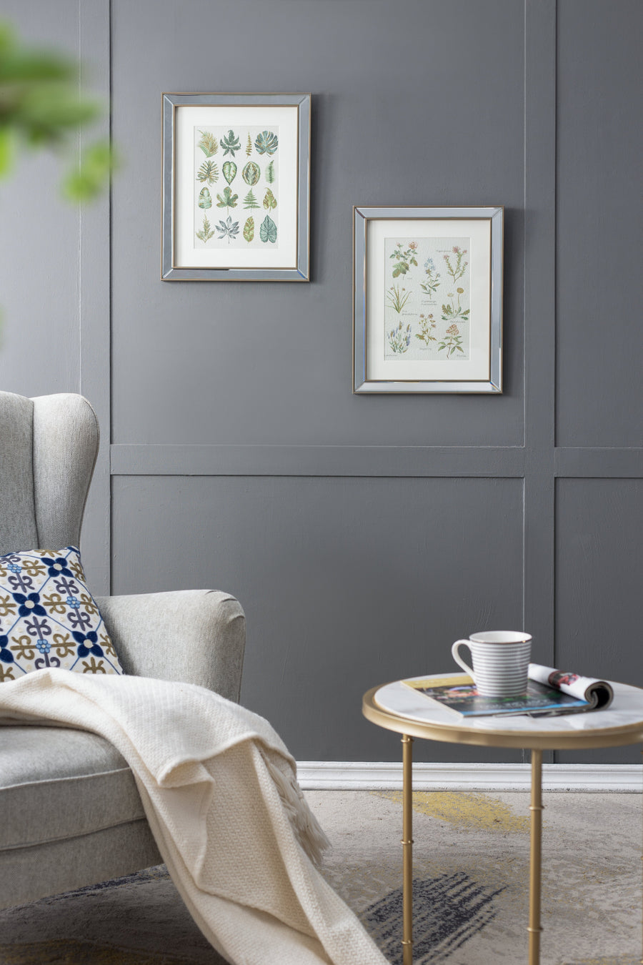S/2 Liana Mirror Framed Wall Art