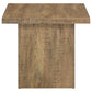 Exeter Mango Square 3-Piece Coffee Table Set