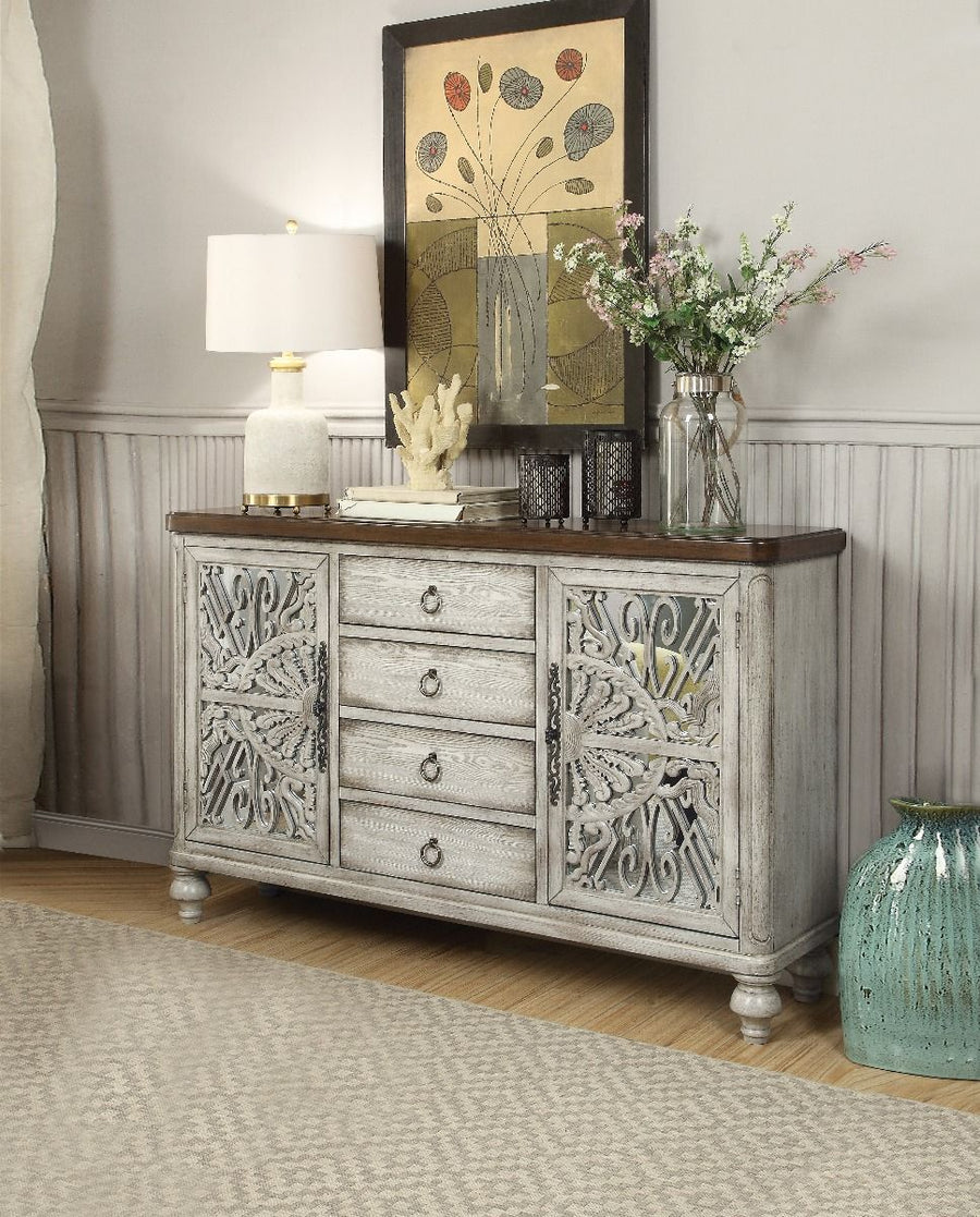Vermont - Console Cabinet - Antique White
