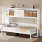 Twin Size Murphy Bed with Charging Station and Drawer