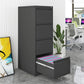 4 Drawer Vertical File Cabinet with Lock