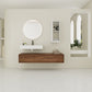 60 Inch Wall-Mounted Bathroom Vanity with Resin Sink