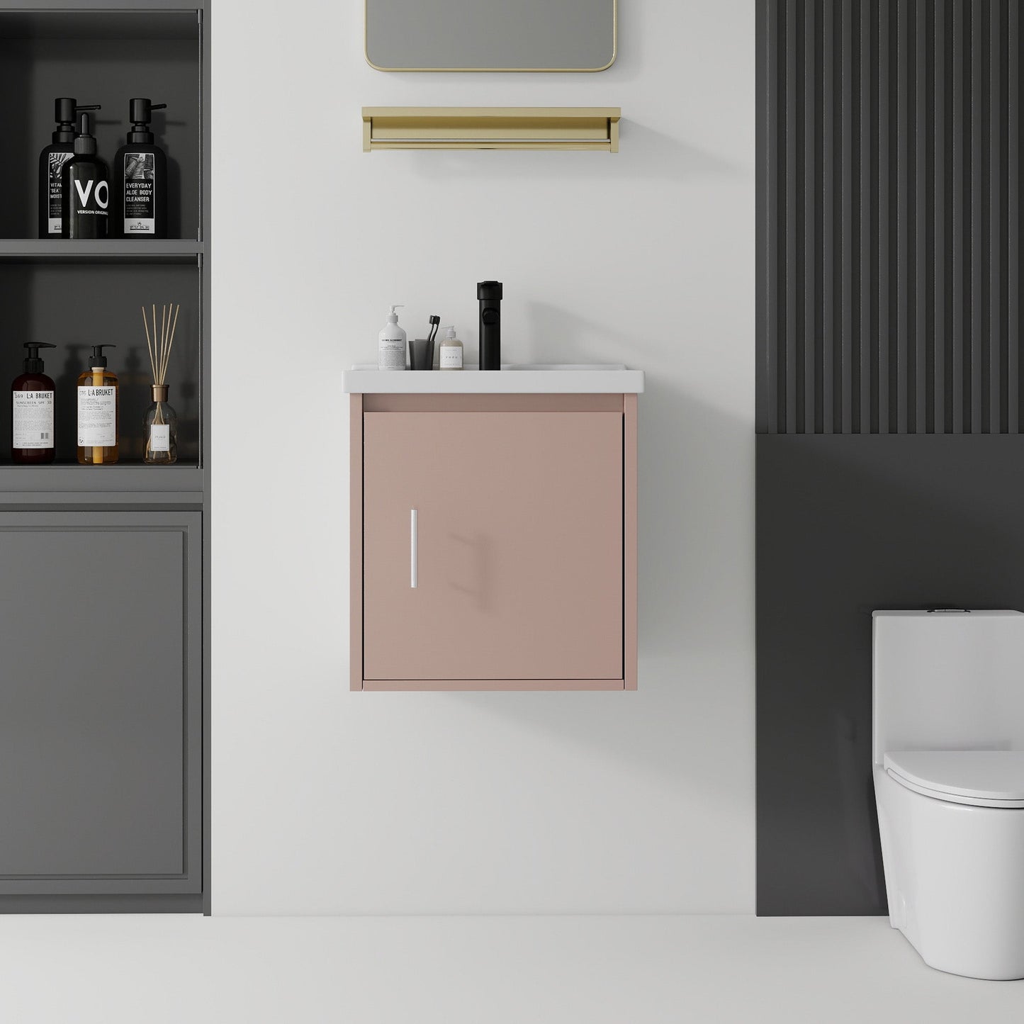 20" Floating Bathroom Vanity Combo