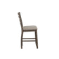 Counter Side Dining Stool with Ladder Back (Set of 2)