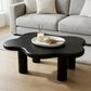 Cloud Shaped Coffee Table With 4 Round Legs