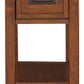 Breegin - Chair Side End Table - 1 Drawer - Brown