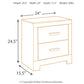Culverbach - Two Drawer Night Stand - Gray