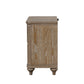 Simple Contemporary 1pc Nightstand Rustic