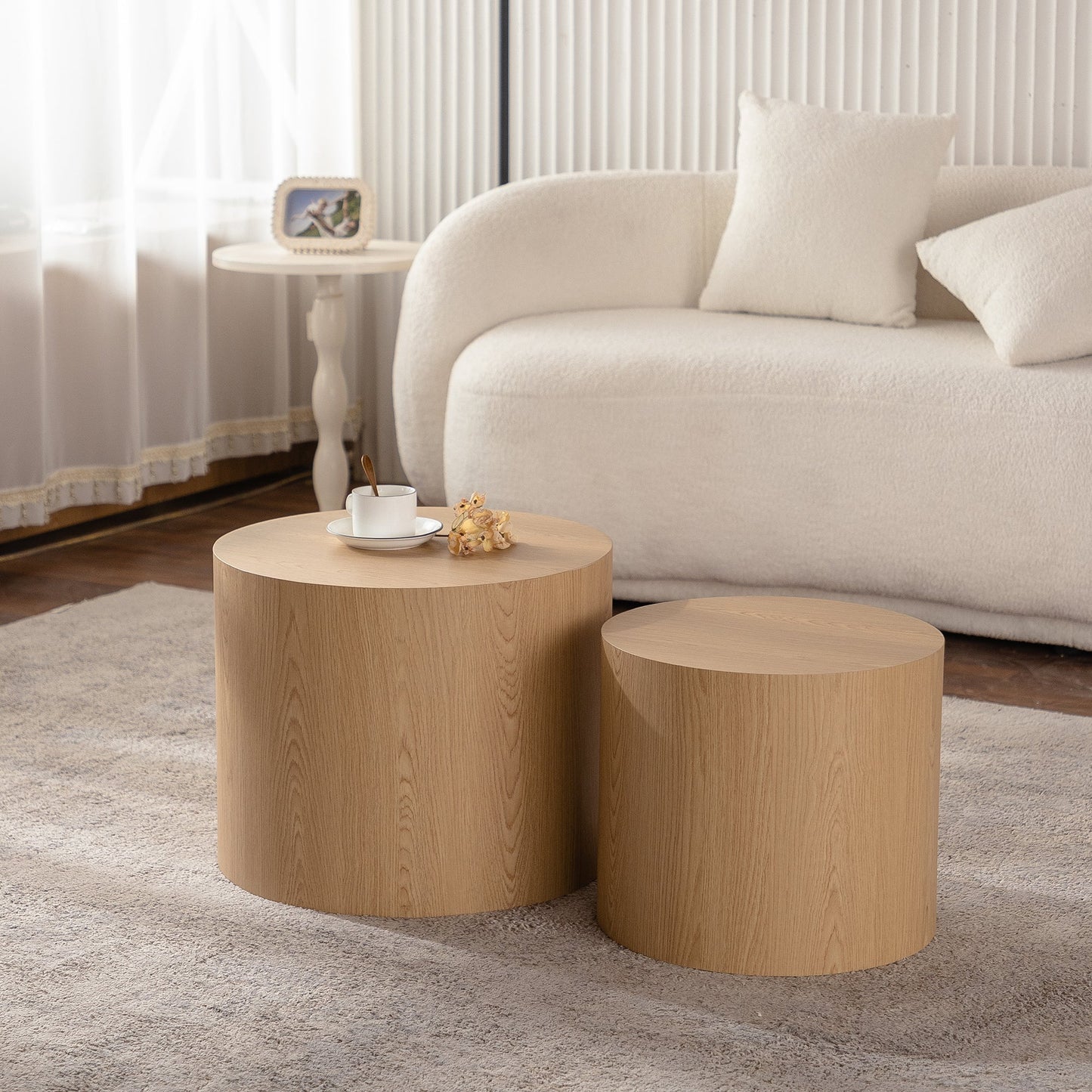 Nesting Coffee Table Set of 2