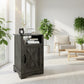 16" Dark Grey Farmhouse Nightstand