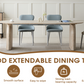 Wood Extendable Dining Table