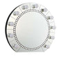 Farai - 29" Accent Mirror - Mirrored & Faux Crystal Diamonds