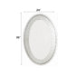 Nysa - Accent Decor - Mirrored & Faux Crystals