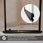 36" x 36" x 72" Frameless Neo-Angle Pivot Shower Door