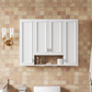 Modern Bathroom Cabinet with 5 Adjustable Shelves