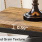 25.59" Industrial 4-Tier Narrow End Table with Storage Shelves