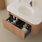 Arcora 36 Inch Wall Mounted Bathroom Vanity