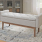 Briarson - Storage Bench - Beige / Brown