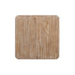 Sonoma 22" Square Pedestal Side Table - Rustic Greige