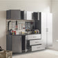 Astro Series 96 in. W x 79 in. H x 20 in. D Garage Cabinet Set B