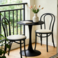 Black Round Dining Table