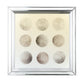 Ares Crystal Mirror Framed Wall Art