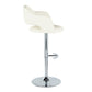 Contemporary Adjustable Barstool with Swivel