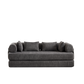 78.7-Inch Convertible Sleeper Sofa Bed with Cylindrical Pillow
