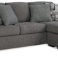 Gardiner - Sofa Chaise - Pewter