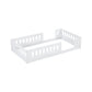 Wood Twin Size Platform Bed with Guardrail