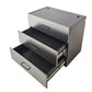 Astro Series 32 in. W x 28 in. H x 20 in. D Metal Wall Mounted Base Drawer Storage Cabinet