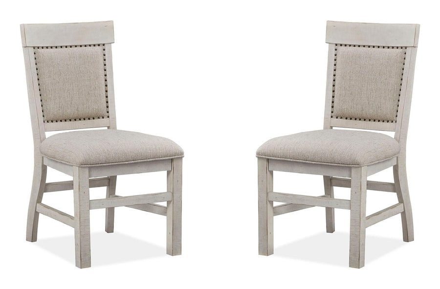 Bronwyn - Dining Side Chair With Upholstered Seat (Set of 2) - Alabaster