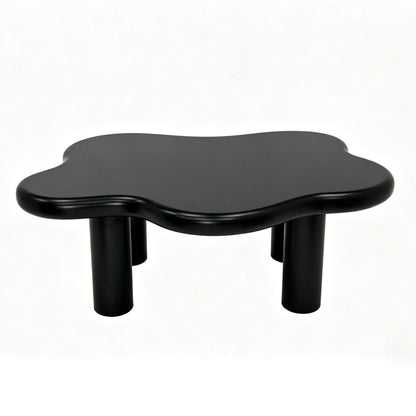 Cloud Shaped Coffee Table With 4 Round Legs