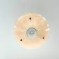 1930’s Peach Frosted Art Deco Suspended Chandelier Ceiling Light