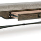 Maylee - Upholstered Storage Bench - Dark Brown