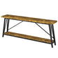 70.9" Extra Long Rustic Industrial Sofa Table