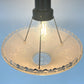 1930’s Peach Frosted Art Deco Suspended Chandelier Ceiling Light