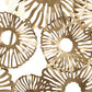 24-Inch Gold Coral-Inspired Wall Décor