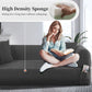 Spring Sofa with High-Quality Fabric, Pillows & Storage