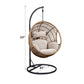 Vasant - Hanging Chair - Beige Fabric & Rope