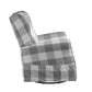 Patli - Swivel Chair With Glider - Gray Fabric