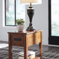 Breegin - Chair Side End Table - 1 Drawer - Brown