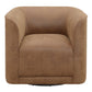 Brown Swivel Accent Chair