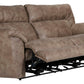 Hollins - 88" Power Reclining Sofa - Coffee