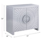 Cicero - Console Cabinet - Platinum