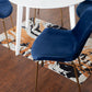 Aufurr Contemporary 3-Piece Dining Set White Round Dining Table with 2 Chairs