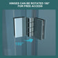 36"W x 72"H Fold Frameless Shower Door