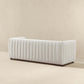 April - Mid-Century Modern Luxury Tight Back Boucle Couch - view 3